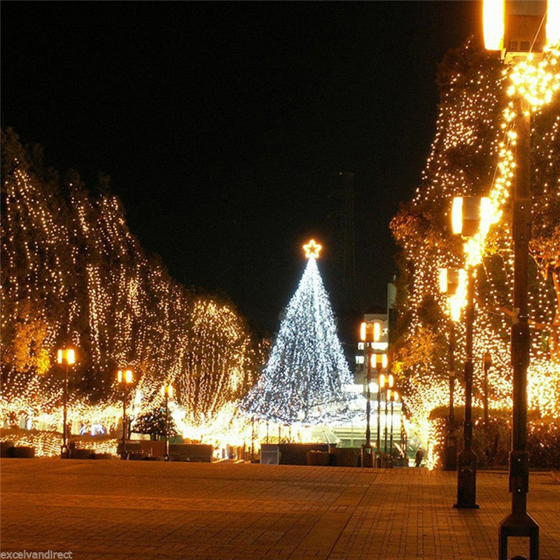 110V 220V 10M 100 Led String Garland Christmas Tree Chain Fairy Light  Waterproof Home Garden Party Outdoor Holiday Decoration