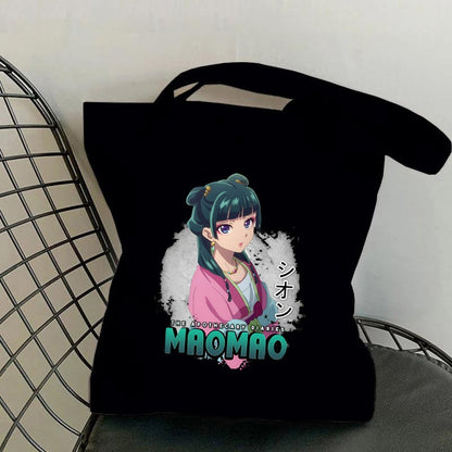Hot Anime The Apothecary Diaries Printed Canvas Bag Messenger Bag Cute Fun Handbag Women Men Casual Tote Bag Gift