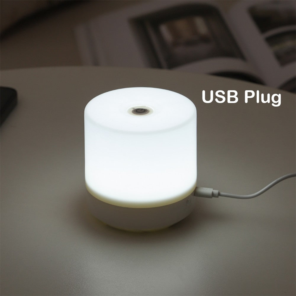 Touch Rechargeable LED Bedside Lamp 3 Colors USB Stepless Dimming Night Light Eye Protection For Bedroom Reading Table Lamp