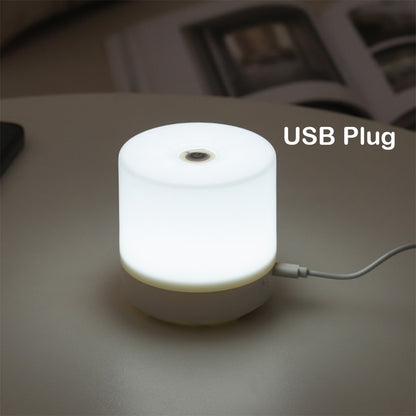 Touch Rechargeable LED Bedside Lamp 3 Colors USB Stepless Dimming Night Light Eye Protection For Bedroom Reading Table Lamp