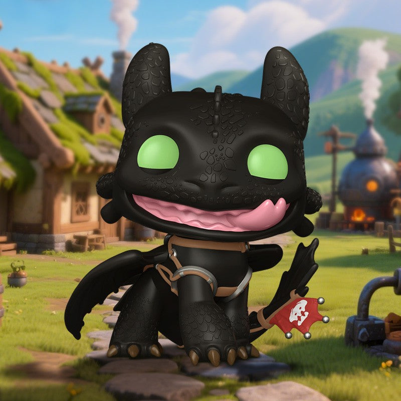 Bonecos de Ação Funko Pop Desdentado Como Treinar Seu Dragão, Figura de Anime, Decoração Colecionável, Modelo de Edição Limitada, Brinquedos, Presentes