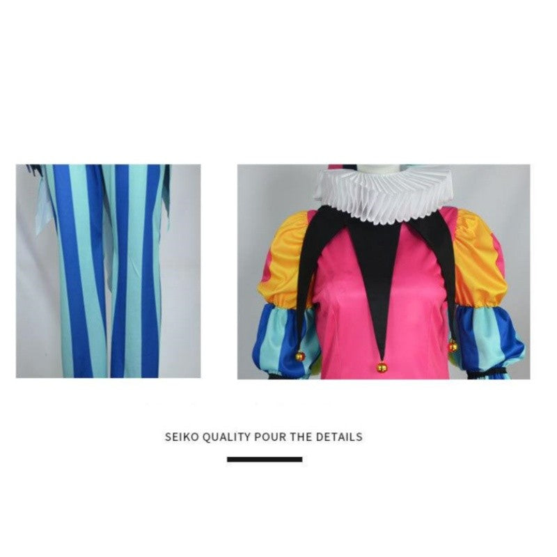 Anime Fizzarolli Cosplay Costume Tops Pants With Hat Neckwear Gloves Full Set Role Play Halloween Carnival Costume Suit