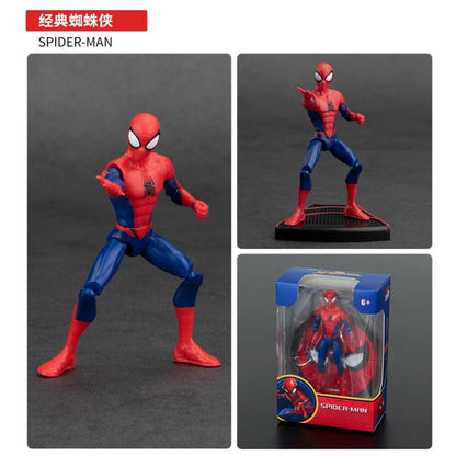 ZD Toys Vingadores Lendas Homem de Ferro Homem Aranha Thor Capitão América Thanos Hulk Máquina de Guerra Bonecos de Ação Presente
