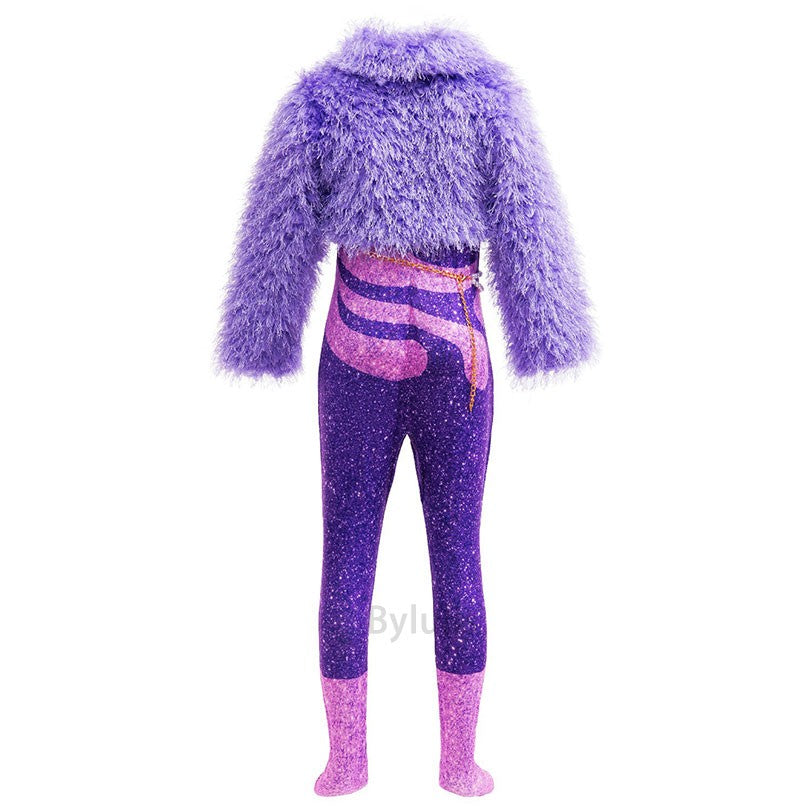 Gazelle Cosplay Costume Jumpsuit Carnival Party Singer Stage Performance Outfits Halloween Anime Zootopia Dress Up Clothes Set