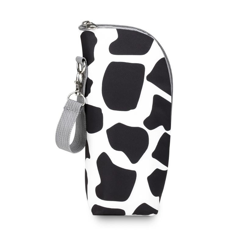 Baby Milk Bottle Insulation Bag Printed Travel Carry Case Portable Feeding Bottle Thermal Handbag Strollers Hanging Bag