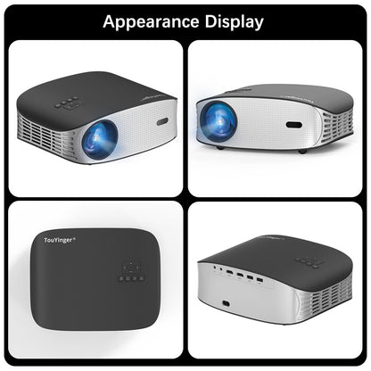 Touyinger ET32 1500ANSI Full HD 4K Projector  5G WIFI Home theater Media Video Player Smart Beamer