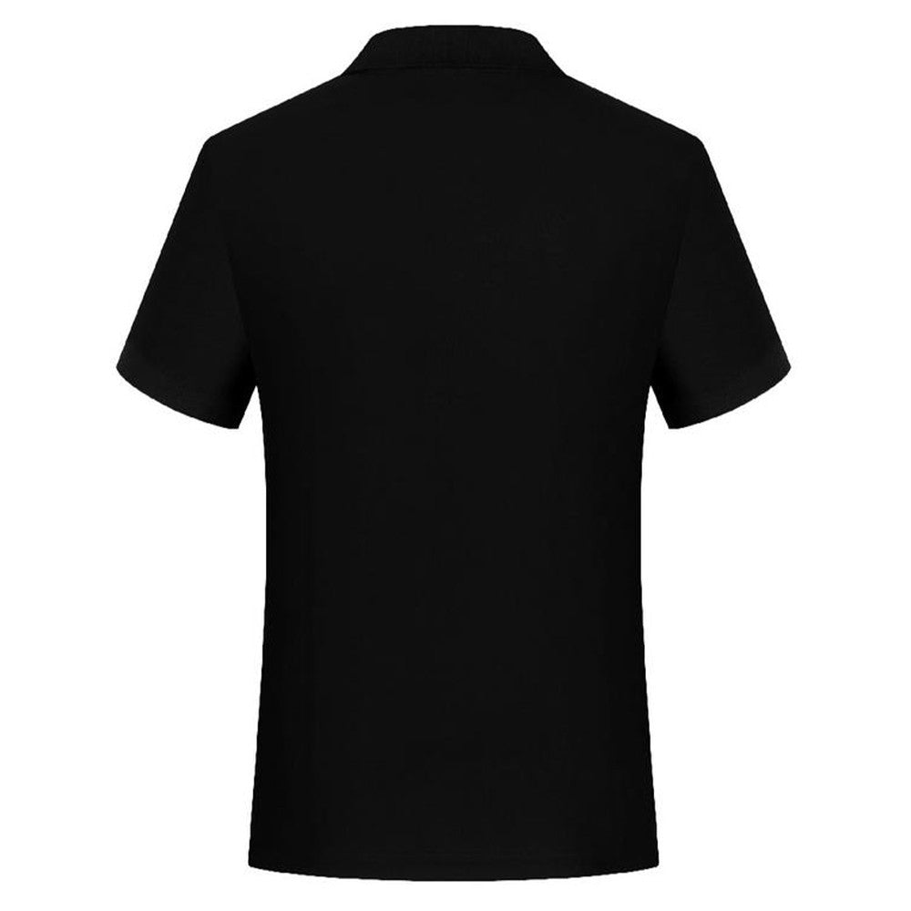 Blank White Men Polo T Shirt Short Sleeve Casual Collar Shirts Plain Black Tshirt Summer Clothes For Men Camisas Polos De Hombre