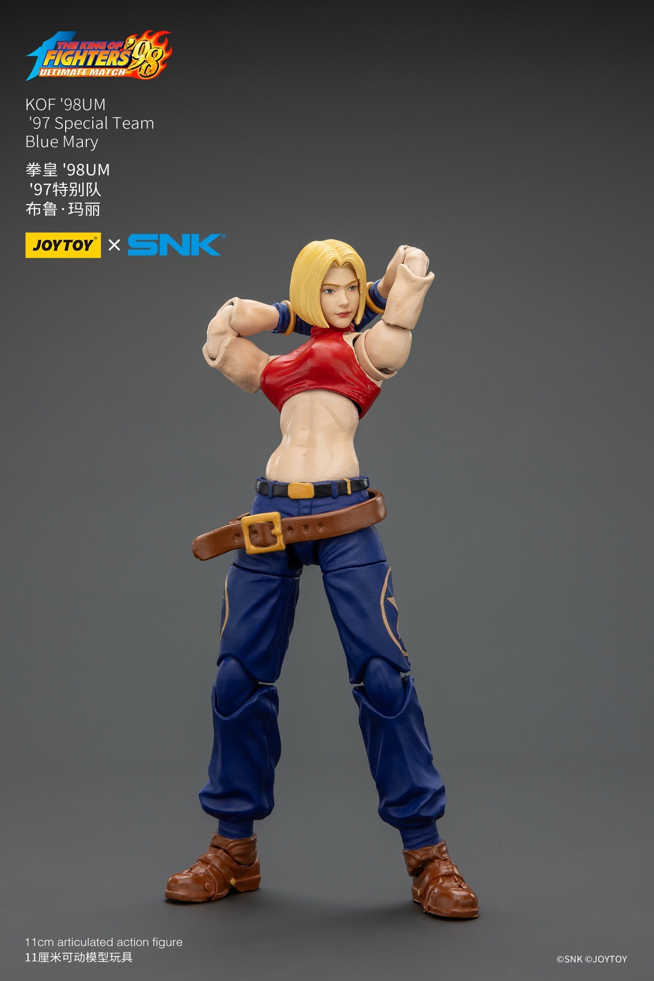 [Pré-Venda] Boneco de Ação JOYTOY 1/18 SNK KOF '98UM '97 Special Team Modelo de Anime