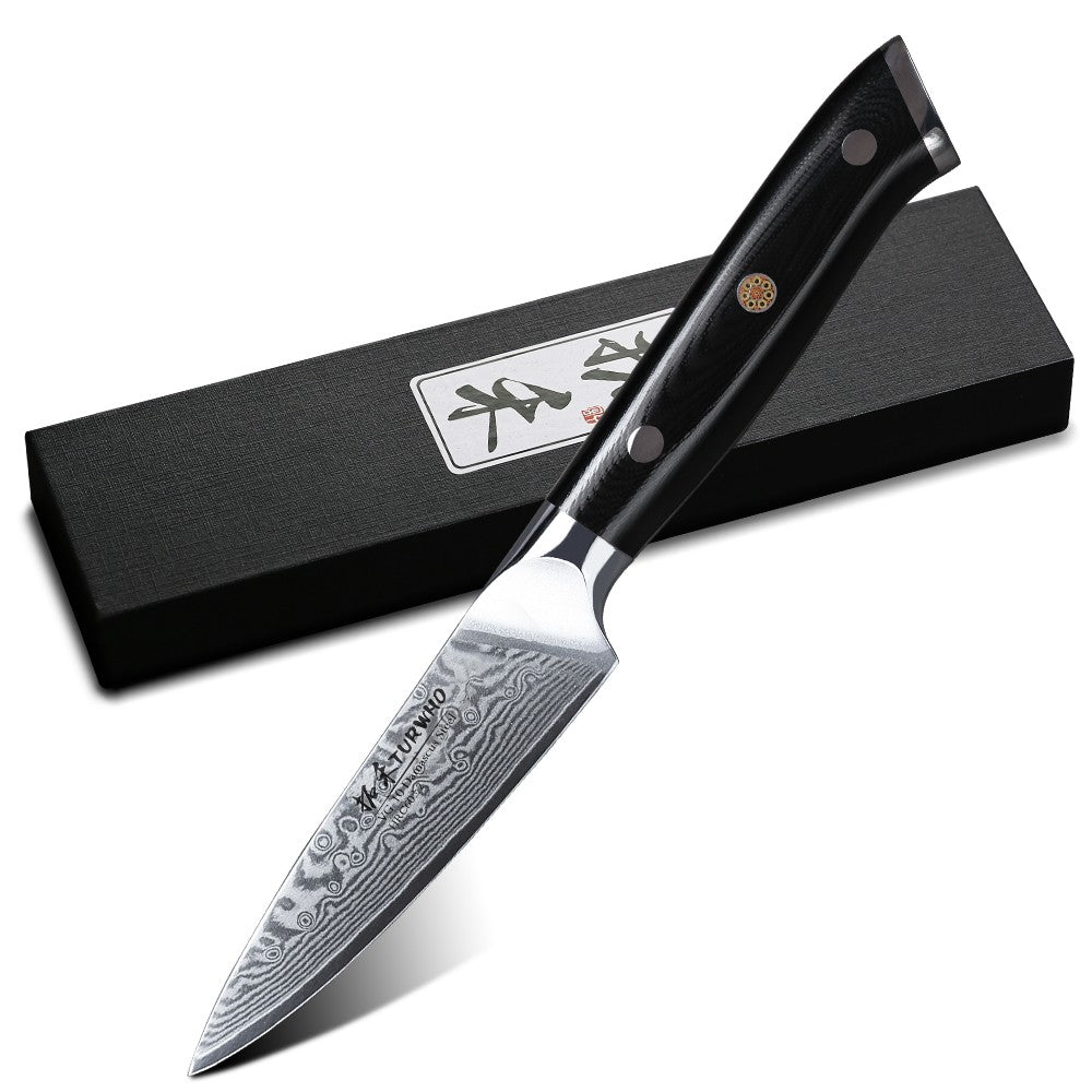 TURWHO Chef Knife 1-5 PCS Kitchen Knives Set 67 Layer Damascus Steel Japanese Nakiri Santoku Cleaver Slicing Bread Utility Knife