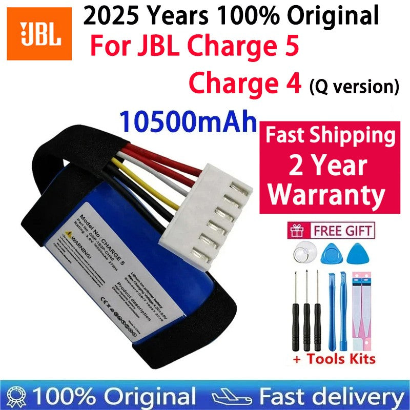 Original Speaker Rechargeable For JBL Clip Boombox Pulse Xtreme Flip Charge 1 2 2+ 3 4 5 6 Link 10 20 Plus Battery Bateria