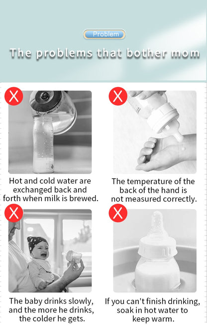 USB bottle warmer bag, baby milk insulation bag, portable multifunctional bottle warmer, suitable for home travel and cars.