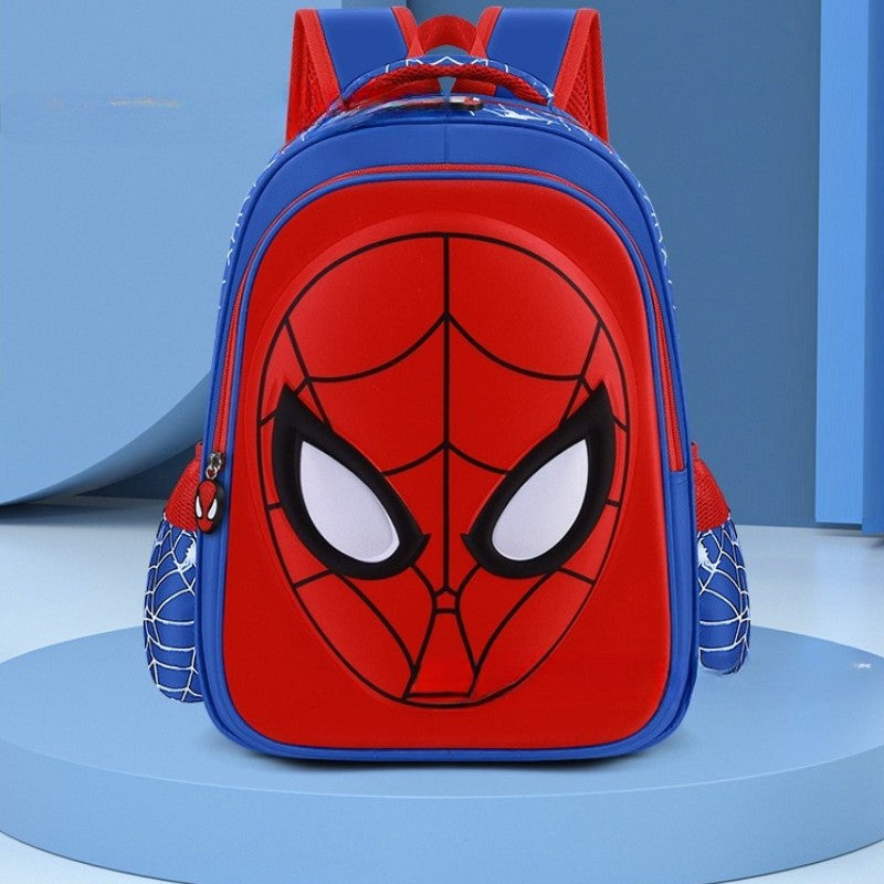Mochila Infantil Homem-Aranha, Mochila para Menino, Mochila Infantil para Jardim de Infância, Desenho Animado Impermeável, Presente de Halloween e Natal