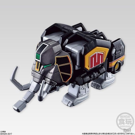 BANDAI Original SUPER MINIPLA Power Rangers Série Rei Dragão de Pulso\Deus Grande Besta Anime Action Figure Modelo Brinquedos Presentes Para Meninos