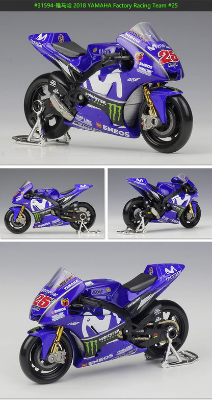 Maisto 1:18 Honda Rc213v Carro de Corrida 2021 moto Gp #44 #93 Imitação de Corrida Liga Modelo de Motocicleta Brinquedo Acabado Coleção de Presentes