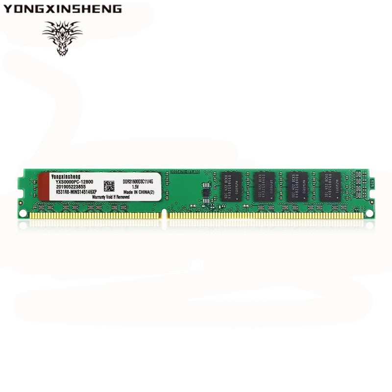 Memória RAM DDR3 1GB 2GB 4GB 8GB DDR2 RAM 5300 6400 10600 12800 Memória de computador de mesa 2RX8 Intel e AMD RAM totalmente compatível