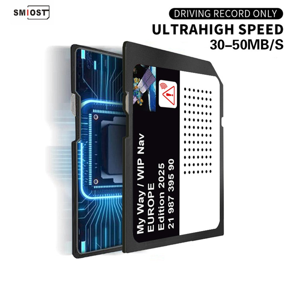2025 Navigation SD Card 16GB Upgrade EU Morocco 2025 Maps Sat Nav for Peugeot 207 308 3008 407 508 807 Expert Partner 2198739590