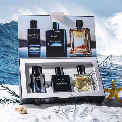 High Quality Men Perfume Hombre 90ml Gift Box 3pcs Set Colognes Scent Fascination Man Perfumes Masculinos Lasting Parfum Heren