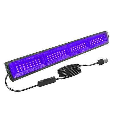 UV Black Light Lamp UV Floodlight With Magnetic LED Indoor Decor Party Atmosphere Table Lamp UV Light Halloween Party