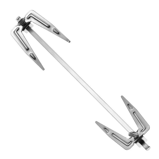 Chicken Roasting Rack Barbecue Rotisserie Spit Oven Air Fryer Fork Rotating