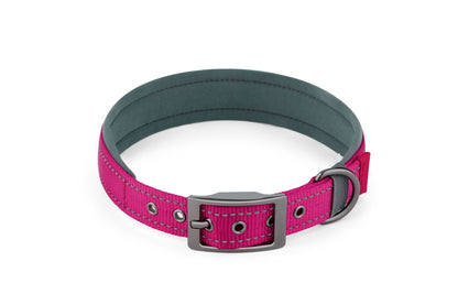 Coleira de cachorro para ambientes externos Fivela de metal Coleira de nylon respirável Coleira de pescoço de alta qualidade para cães de médio e grande porte