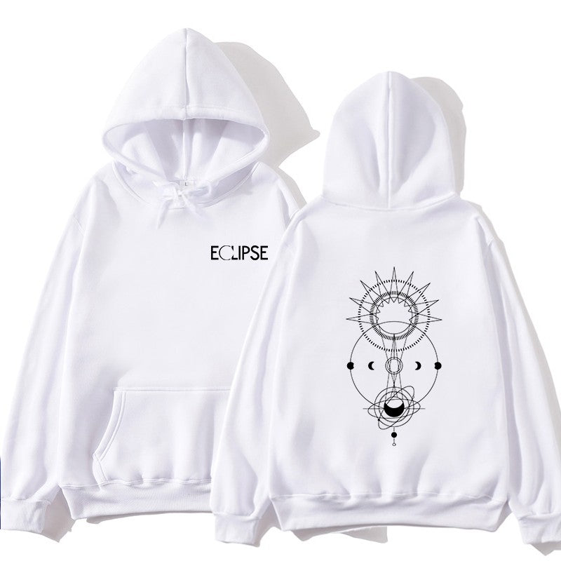 The Eclipse Hoodie New Sweatshirt Men Women Printing Hoodies Pullover Unisex Harajuku Tracksuit