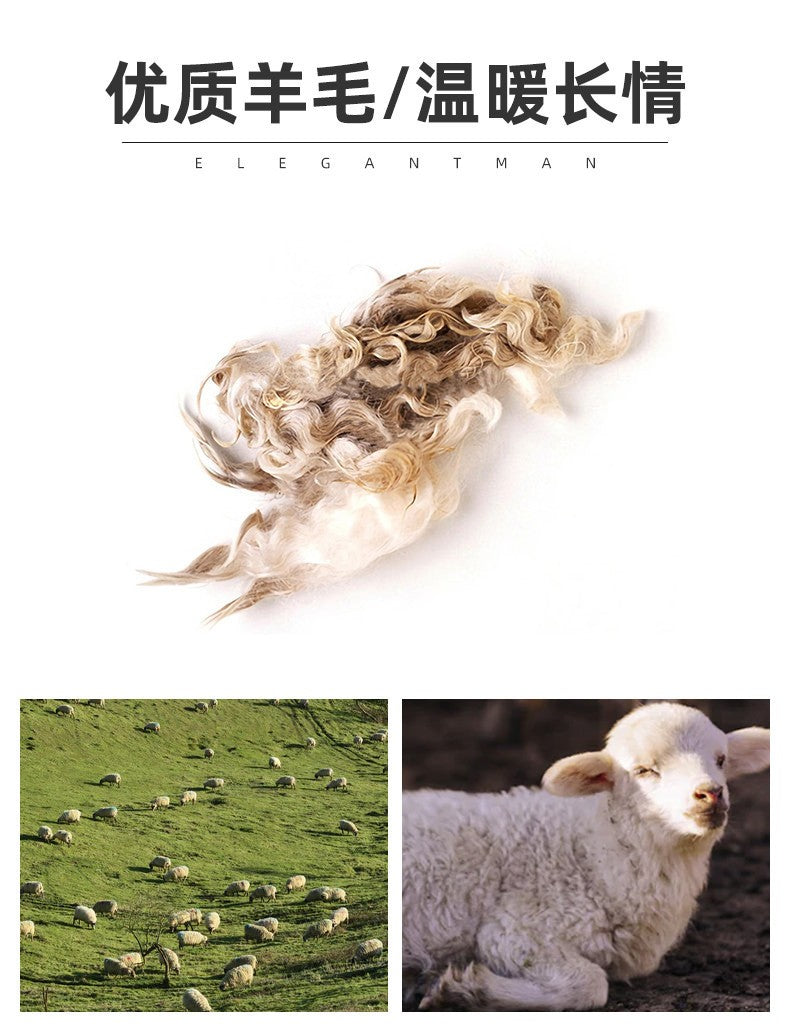 2024 New style Men's Woolen Coat Winter Classic Casual Overcoat Mens high quality Thicken trench coat men full size M-4XL