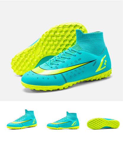 TF/FG Soccer Sneakers Youth Professional Training Football Boots Men Outdoor Lawn Non-Slip Soccer Shoes Hot Sale Soccer Cleats