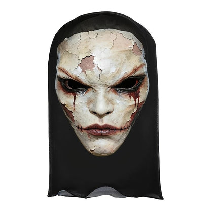 3D Breathable Mesh Full-face Mask. Perfect for Halloween, Christmas, Valentine's Day, and Themed Parties