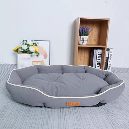 Sofá de Estimação Cama para Dormir Cama de Cachorro Grande Casa para Gatos Grande Espaço Sofá de Cachorro Tapete para Dormir Almofada Quente de Inverno para Cachorro