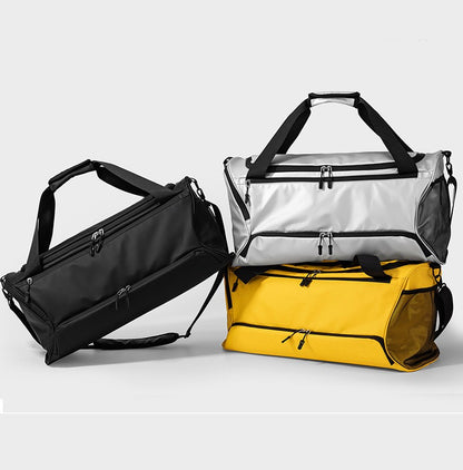 Travel Duffel Handbag Dry Wet Outdoor Business Trip Short Distance Shoulder Bag Large Fitness Gym Yoga Sports Luggage Tote Pack