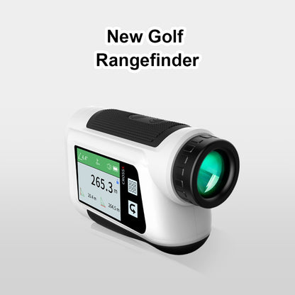 Telêmetro a Laser com Compensação de Inclinação 650 Jardas Telêmetro de Golfe com Display Lateral Vibração de Bloqueio de Bandeira para Golfe