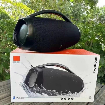 100W High Power BoomBox 3 Outdoor Portable Music God 3rd Generation Wireless Bluetooth Speaker Ultra Low Bass Bluetooth Speaker