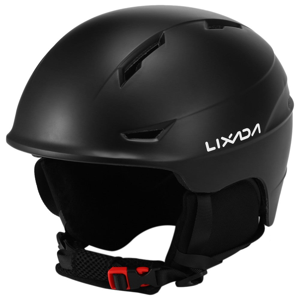 Snowboard Helmet Detachable Earmuff Men Women Safety Skiing Helmet with Goggle Fixed Strap Professional Skiing Snow Sports