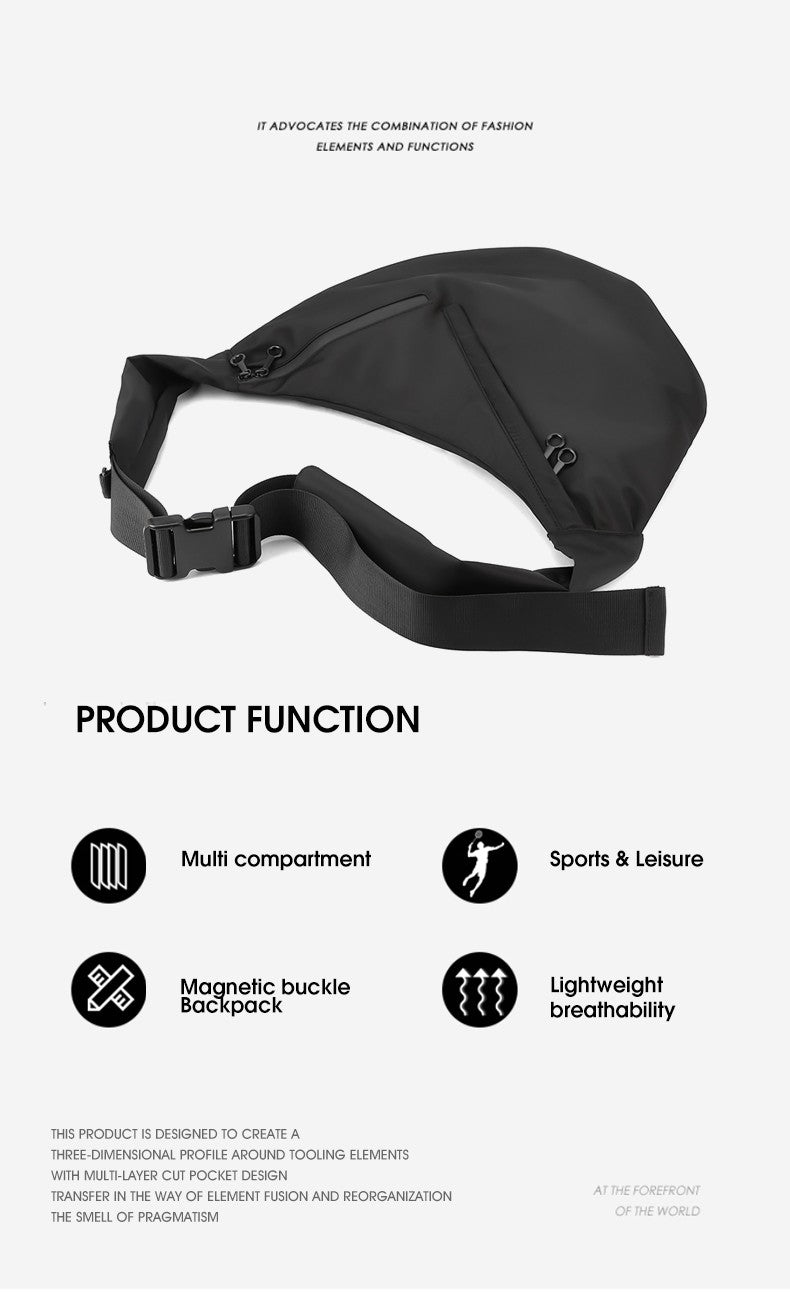 Waterproof Men Travel Handbag Large Capacity Messenger Bag Unisex Crossbody Nylon Shoulder Bag Luxury Crossbody Bags for Men