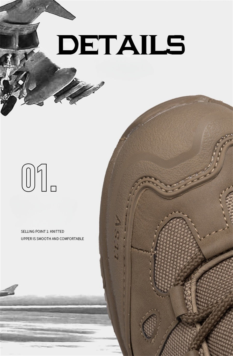 High Top Waterproof Men's Tactical Boots Hiking Shoes Large Size 47 Outdoor Sneakers Hiking Boots Non Slip Motorcycle Boots Men