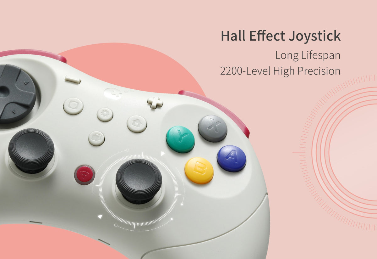 GuliKit NS59 Elves 2 Pro Wireless Gaming Controller with Hall Joystick for Nintendo Switch 1/2/ Android/PC/IOS/Windows Gamepad