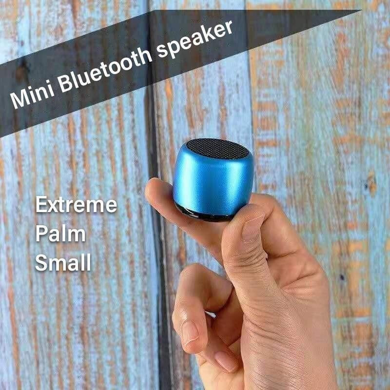 1PC Mini Wireless Bluetooth Speaker Portable Metal Wireless Loudspeaker Mobile Phone Computer Music Player