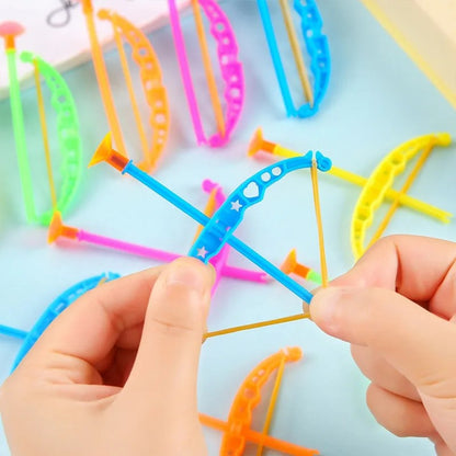 12/24/36Pcs Mini Shooting Small Bow and Arrow Outdoor Game Birthday Party Outdoor Sports Party Kindergarten Carnival jhh