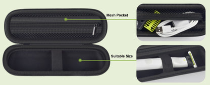 Storage Bag Compatible with Philips Norelco OneBlade Unisex Intimate Pubic & Personal Body Groomer&Trimmer QP1924/70 (Box Only)