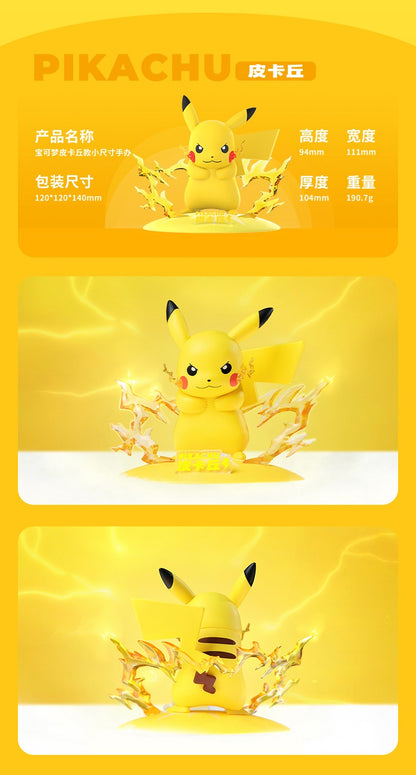 FUNISM Bonecos Genuínos Pokémon Pikachu Mewtwo Estatueta Gardevoir Weezing Modelo Anime Pocket Monster Brinquedo Infantil Coleção Presente