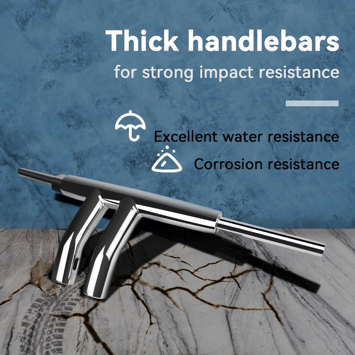 2026alone Rise Ape Hangers Handlebar for Cafe Racer for Harley Fat Boy
