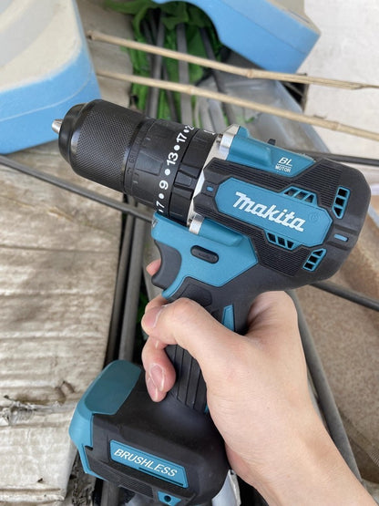 Furadeira elétrica sem escovas Makita DDF487 18V 2025, adequada para furadeira de impacto de cinco cordas de equipe de decoração, usa bateria Makita 18V