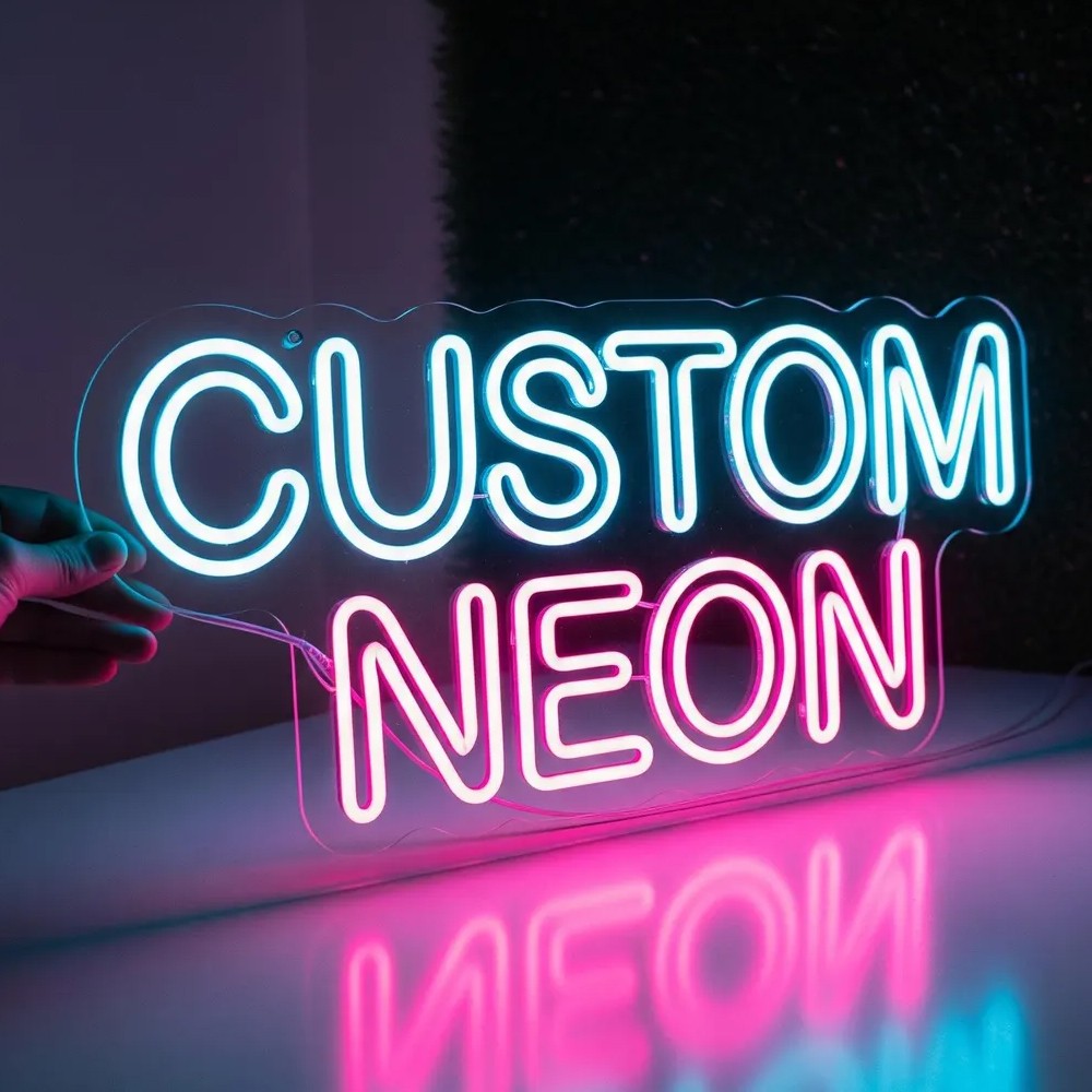 Custom Neon Sign Name LED Sign for Birthday Bar Wedding Party Acrylic Neon Lamp Business Logo Sign Night Light Personized Decor