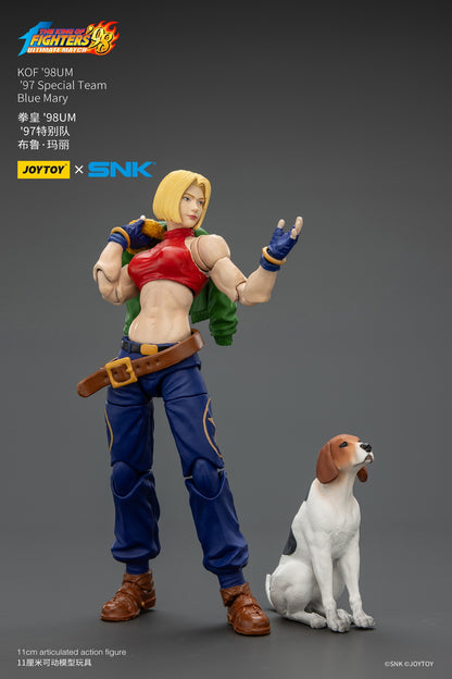 [Pré-venda] JOYTOY 1/18 Action Figure SNK KOF '98UM '97 Modelo de Anime da Equipe Especial