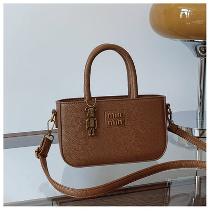 2025 New Trendy Women's Small Square Bag Minimalist Luxury Shoulder Bag for Mobile Phone Girl Fashion Crossbody Pouch Purse