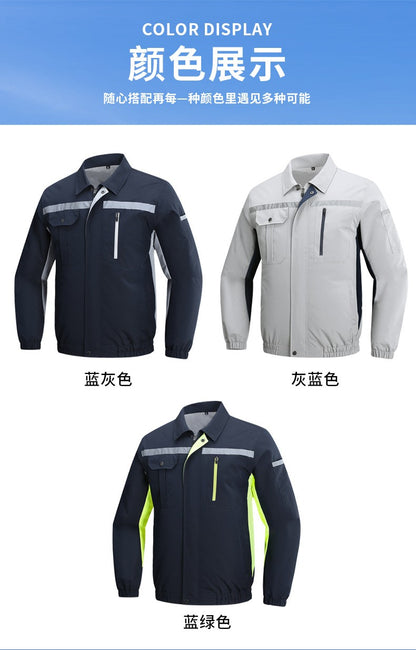 Summer Cooling Jacket Men's Hooded Fan Jacket Heat Resistant Fan Air Conditioner Clothes Breathable Outdoor Fishing Fan Workwear