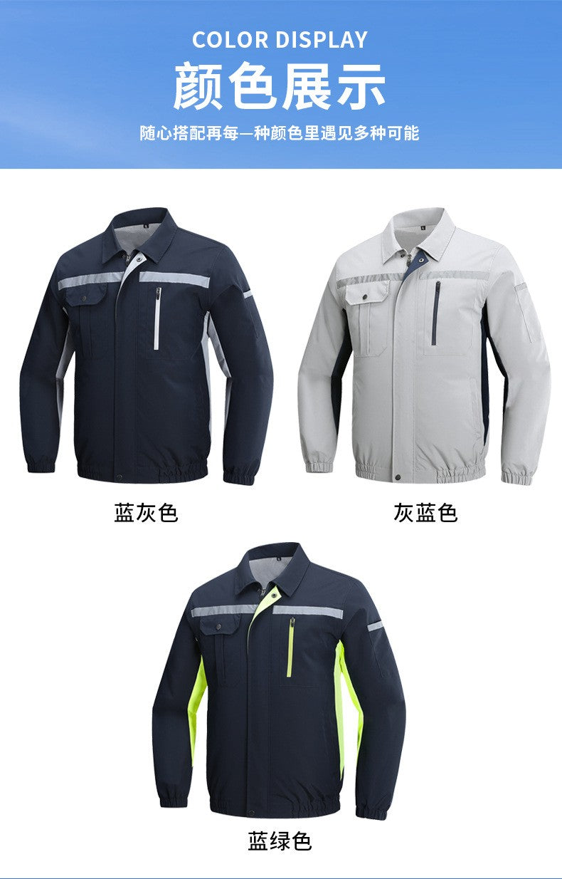 Summer Cooling Jacket Men's Hooded Fan Jacket Heat Resistant Fan Air Conditioner Clothes Breathable Outdoor Fishing Fan Workwear
