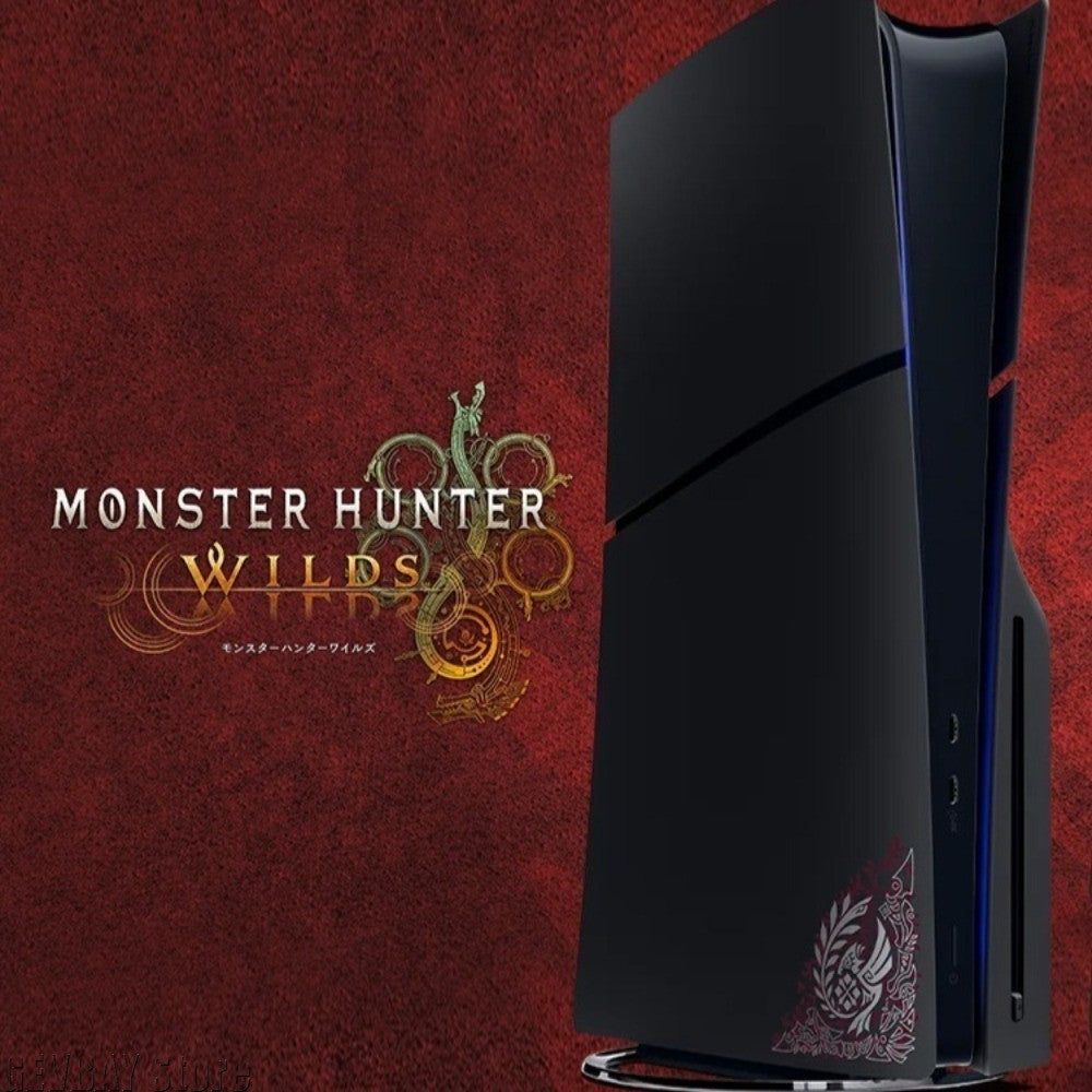Monster Hunter Wilds for PS5 Pro/Slim Limited Replacement Case Shell Special Birthday Present for Ps5 Accessories