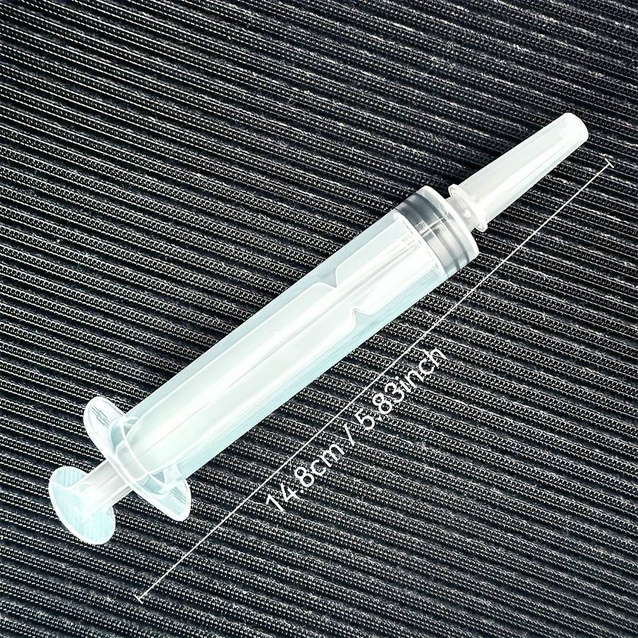 50 Peças Seringas de Gelatina de 20ml, Seringas de Festa para Injeções de Gelatina, Halloween Ação de Graças Seringas de Gelatina Duráveis