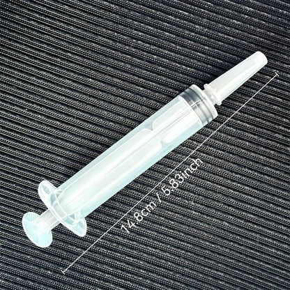 50 Peças Seringas de Gelatina de 20ml, Seringas de Festa para Injeções de Gelatina, Halloween Ação de Graças Seringas de Gelatina Duráveis